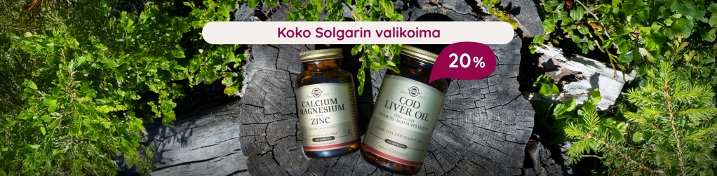 Koko Solgarin valikoima 20 %